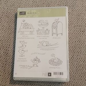Stampin Up For the Birds Stamp Set